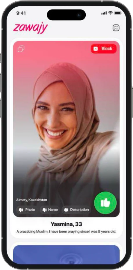 Zawajy profile passing awrah and photo verification