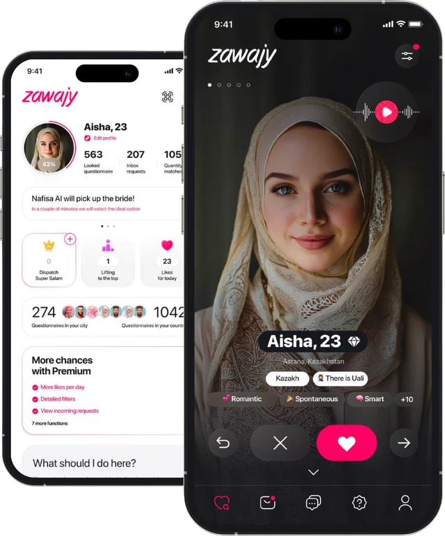 Step 01: Create your profile with intention